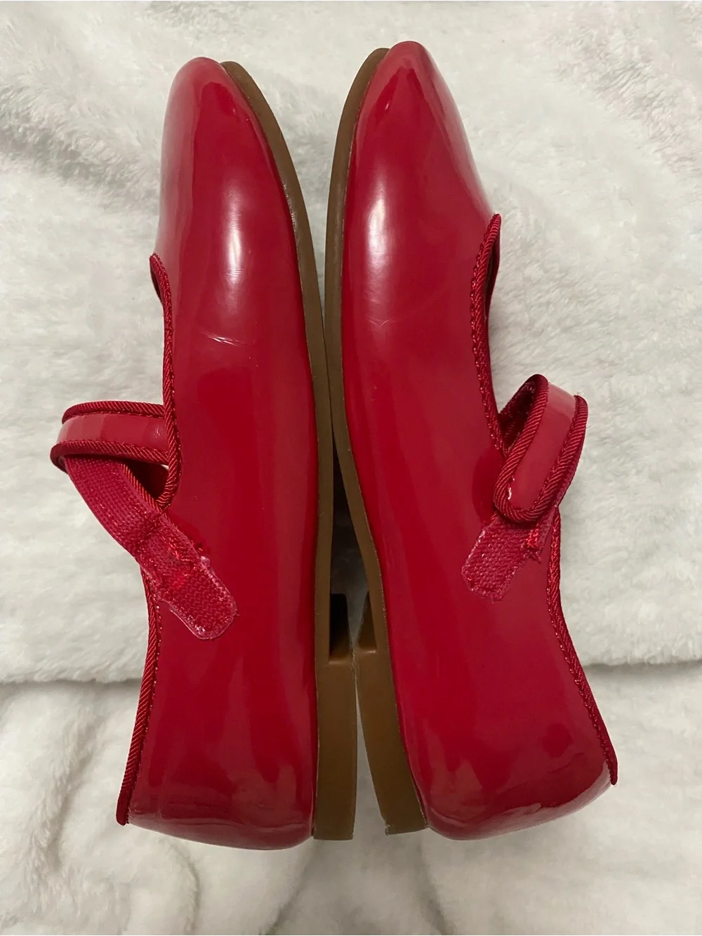 Copper Key Girls Patent Red Mary Jane Dress Shoes